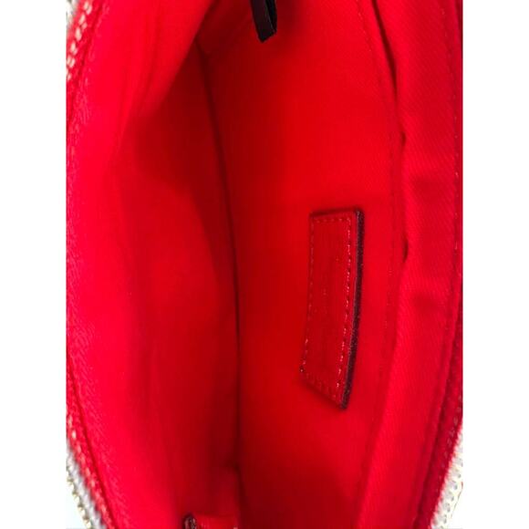 Dooney & Bourke Red Chevron Bag / Wristlet - Picture 7 of 7